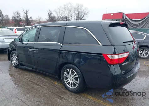 2011 Honda Odyssey Ex из США, поврежденный, VIN 5FNRL5H46BB104287